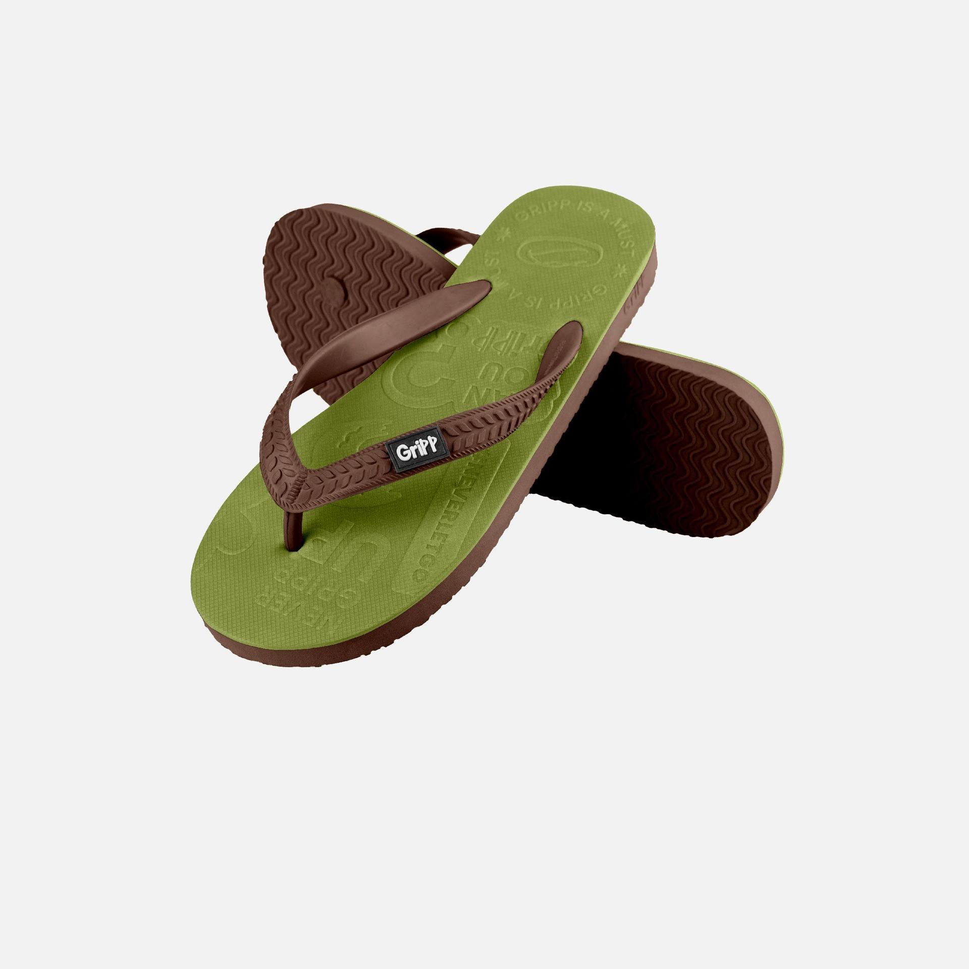 GriPP - Hype Green Asparagus Brown Taupe