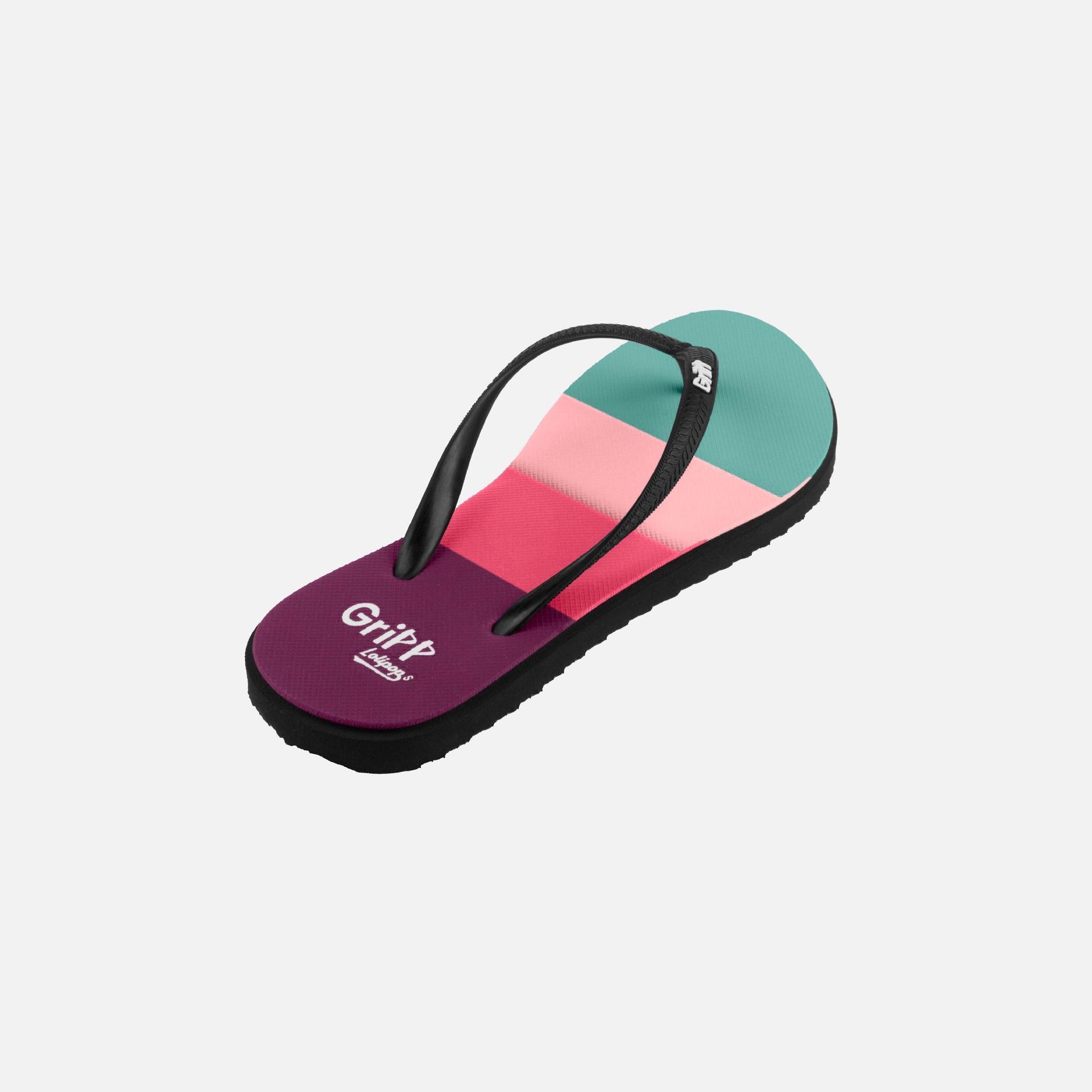 GriPP - Lolipop S Green Sheen Red Plum