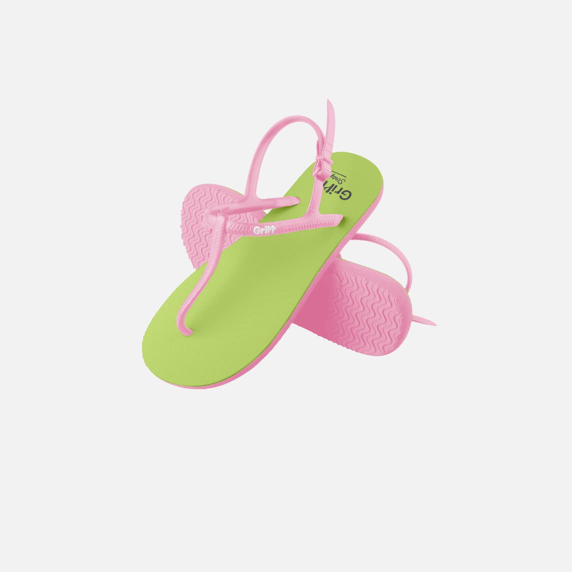 GriPP - Strappy Green Spring Pink